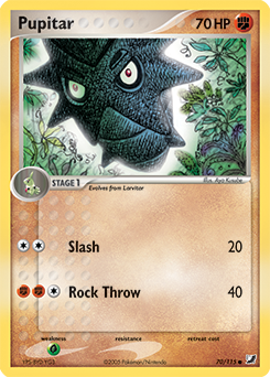 Pokemon Unseen Forces Pupitar - 70