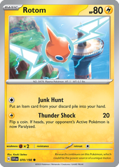 Pokemon Scarlet & Violet Rotom - 70