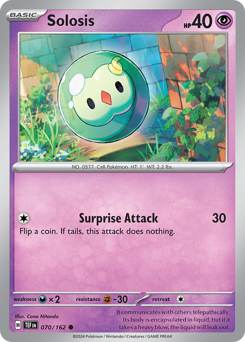 Pokemon Temporal Forces Solosis - 70