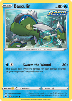 Pokemon Fusion Strike Basculin - 70