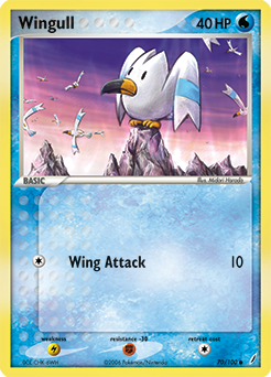 Pokemon Crystal Guardians Wingull - 70