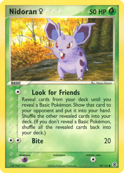 Pokemon FireRed & LeafGreen Nidoran ♀ - 70