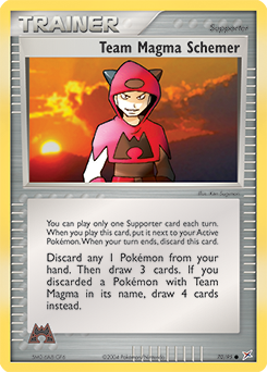 Pokemon Team Magma vs Team Aqua Team Magma Schemer - 70