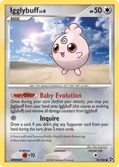 Pokemon Great Encounters Igglybuff - 70