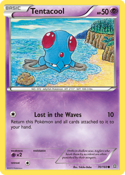Pokemon Primal Clash Tentacool - 70
