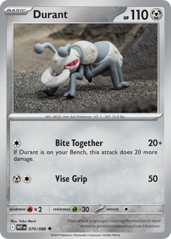Pokemon White Flare Durant - 70