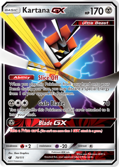 Pokemon Crimson Invasion Kartana-GX - 70