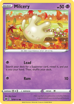 Pokemon Brilliant Stars Milcery - 70