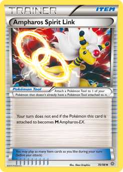 Pokemon Ancient Origins Ampharos Spirit Link - 70
