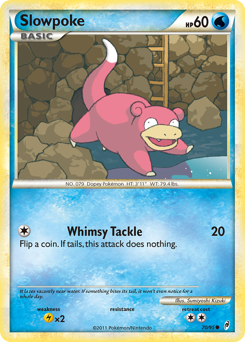 Pokemon Call of Legends Slowpoke - 70