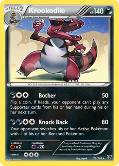 Pokemon XY Krookodile - 71