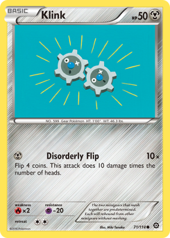 Pokemon Steam Siege Klink - 71