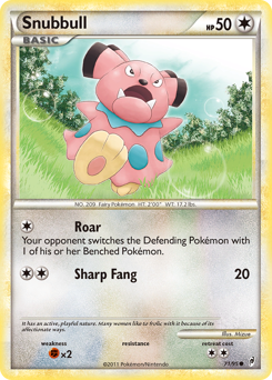 Pokemon Call of Legends Snubbull - 71
