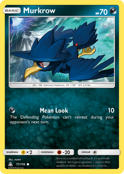 Pokemon Ultra Prism Murkrow - 71