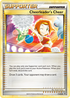 Pokemon HS—Unleashed Cheerleader's Cheer - 71