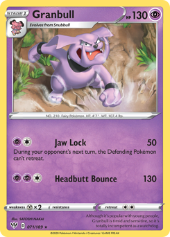 Pokemon Darkness Ablaze Granbull - 71