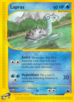 Pokemon Skyridge Lapras - 71