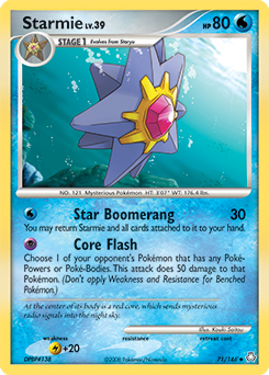 Pokemon Legends Awakened Starmie - 71