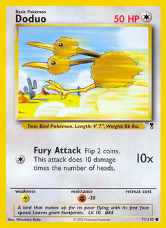 Pokemon Legendary Collection Doduo - 71