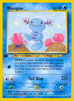 Pokemon Neo Discovery Wooper - 71