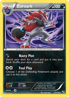 Pokemon Black & White Zoroark - 71