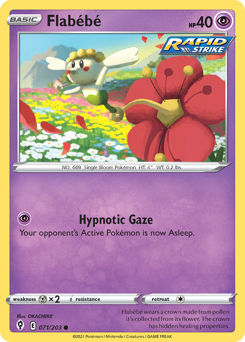 Pokemon Evolving Skies Flabébé - 71