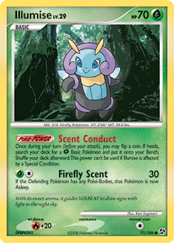 Pokemon Great Encounters Illumise - 71