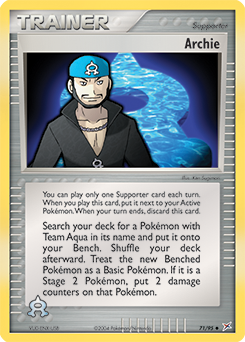 Pokemon Team Magma vs Team Aqua Archie - 71