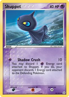 Pokemon Hidden Legends Shuppet - 72