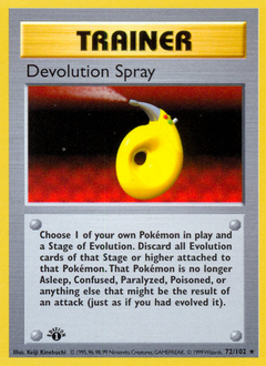 Pokemon Base Devolution Spray - 72