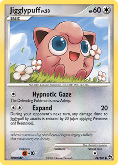 Pokemon Great Encounters Jigglypuff - 72