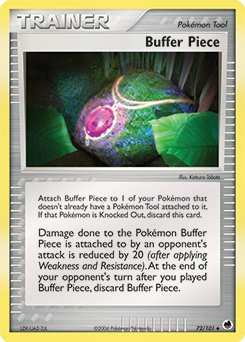 Pokemon Dragon Frontiers Buffer Piece - 72