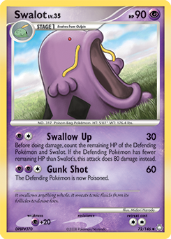 Pokemon Legends Awakened Swalot - 72