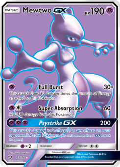 Pokemon Shining Legends Mewtwo-GX - 72