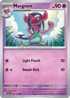 Pokemon Journey Together Morgrem - 72