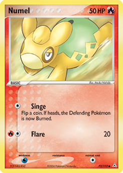 Pokemon Holon Phantoms Numel - 72