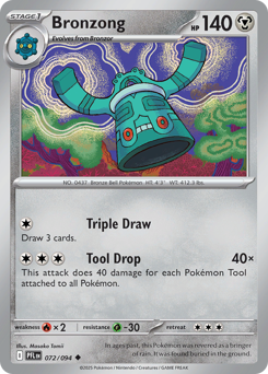 Pokemon Phantasmal Flames Bronzong - 72