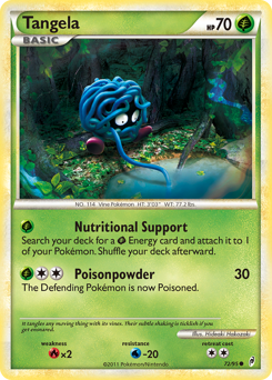 Pokemon Call of Legends Tangela - 72
