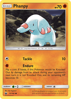 Pokemon Celestial Storm Phanpy - 72