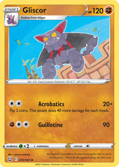 Pokemon Battle Styles Gliscor - 72
