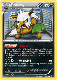 Pokemon Next Destinies Shiftry - 72