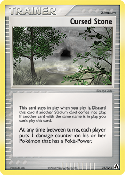 Pokemon Legend Maker Cursed Stone - 72