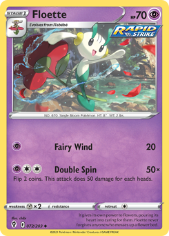 Pokemon Evolving Skies Floette - 72