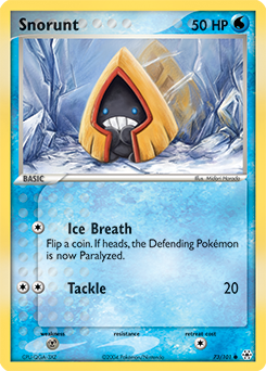 Pokemon Hidden Legends Snorunt - 73