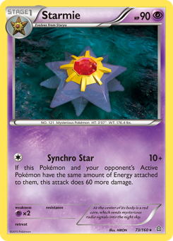 Pokemon Primal Clash Starmie - 73