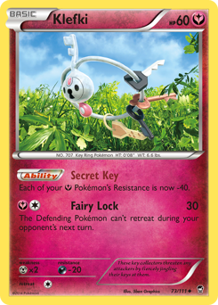 Pokemon Furious Fists Klefki - 73