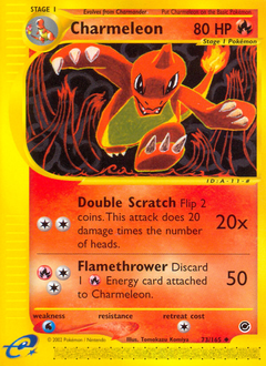 Pokemon Expedition Base Set Charmeleon - 73