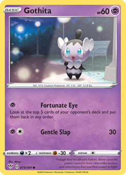 Pokemon Darkness Ablaze Gothita - 73