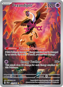 Pokemon Shrouded Fable Fezandipiti - 73