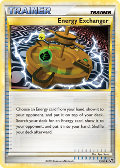 Pokemon HS—Undaunted Energy Exchanger - 73